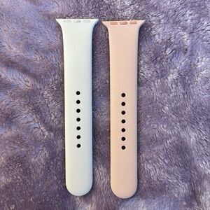 2 standard Apple Watch extender (M/L) bands